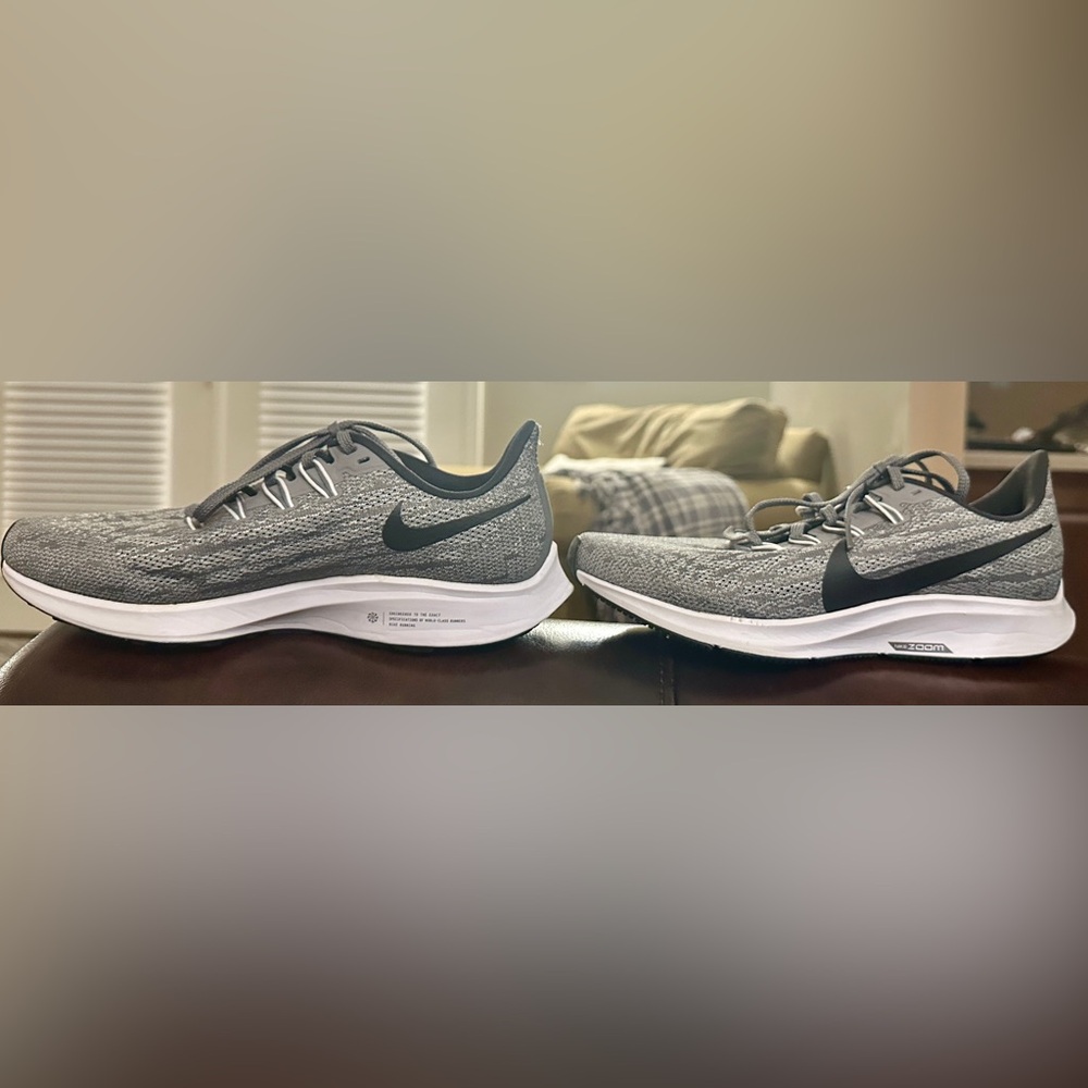 Nike Gray Women’s Knit Running Sneakers - Brand New